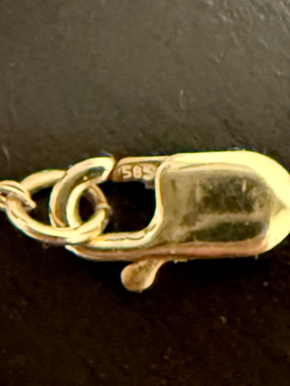 Saks Fifth Avenue Gold Lobster Clasp Necklace - Picture 2 of 5